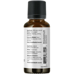 NOW 100% Pure Clove Essential Oil 30mL