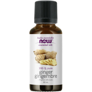 NOW 100% Pure Ginger Essential Oil 30mL