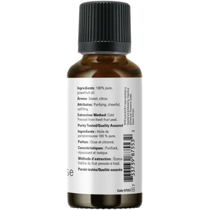 NOW 100% Pure Grapefruit Essential Oil 30mL