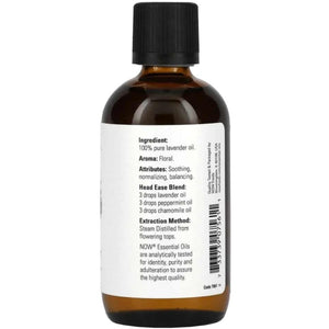 NOW 100% Pure Lavender Essential Oil 118mL