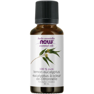 NOW 100% Pure Lemon Eucalyptus Oil 30mL