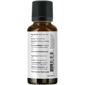 NOW 100% Pure Lime Essential Oil 30mL