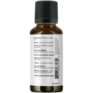 NOW 100% Pure Orange Essential Oil 30mL