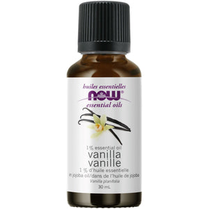 NOW Vanilla 1% Essential Oil Blend 30mL