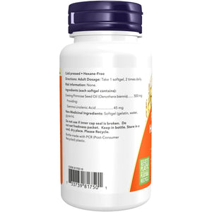 NOW Evening Primrose Oil 500mg Softgels 100s