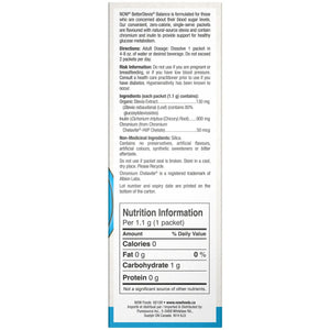 NOW BetterStevia Balance with Chromium & Inulin Packets 100pk