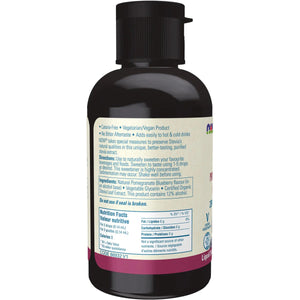 NOW BetterStevia Pomegranate & Blueberry Liquid Sweetener 60mL
