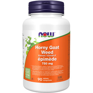 NOW Horny Goat Weed 750mg Tablets 90s