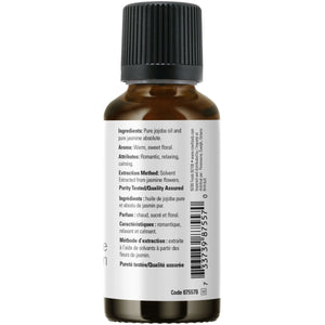 NOW 7.5% Jasmine Absolute Essential Oil Blend 30mL