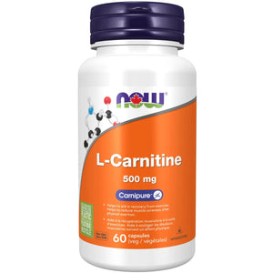 NOW L-Carnitine 500mg Capsules 60s
