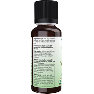 NOW 100% Pure Organic Eucalyptus Essential Oil 30mL