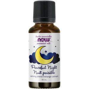 NOW Peaceful Night Essential Oil Blend 30mL