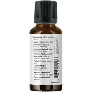 NOW 100% Pure Tea Tree Essential Oil 30mL