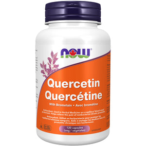 NOW Quercetin with Bromelain 120s
