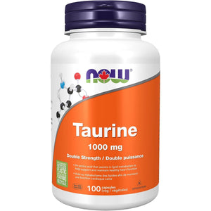 NOW Taurine 1,000mg Capsules 100s