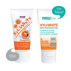 NOW Xyliwhite Kids Orange Splash Toothpaste Gel 85g
