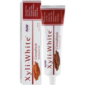 NOW XyliWhite Cinnafresh Toothpaste Gel 181g