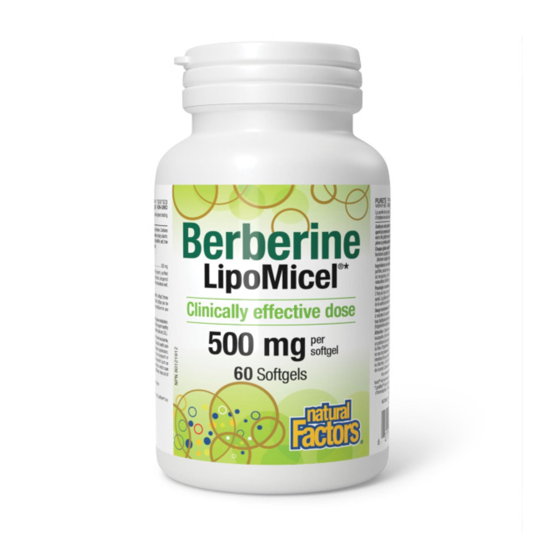 Natural Factors Berberine LipoMicel 60s