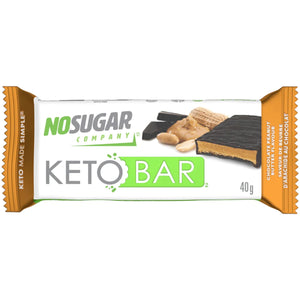 No Sugar Co. Keto Bar Chocolate Peanut Butter 40g