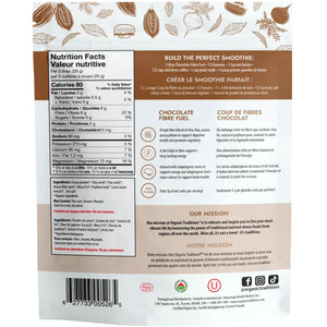 Organic Traditions Fibre Fuel Smoothie - Chocolate 300g