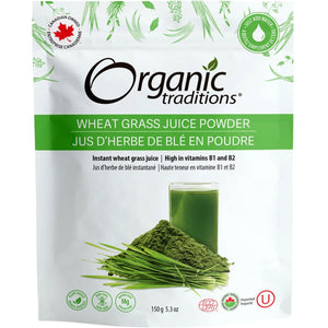 Organic Traditions Organic Wheat Grass Juice Powder 150g