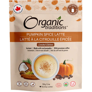 Organic Traditions Pumpkin Spice Latte 150g