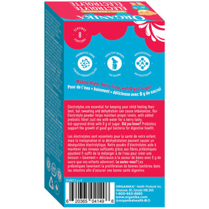 Organika Kids Electrolytes Sachets Strawberry Kiwi 3.5gx8 (Box)