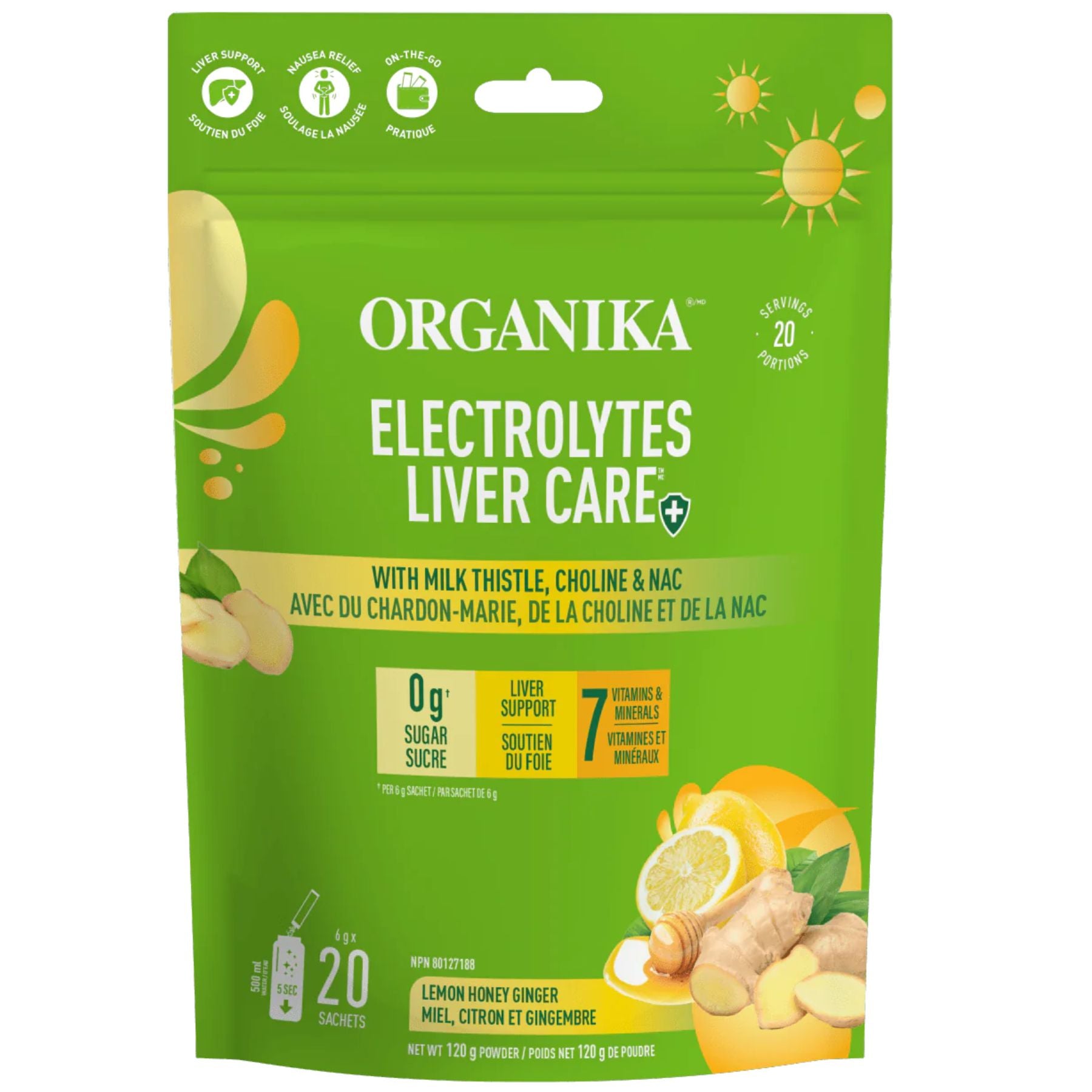 Organika Electrolytes Liver Care Sachets (6g x 20ct)