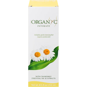 Organyc Feminine Wash Chamomile Formula 250mL