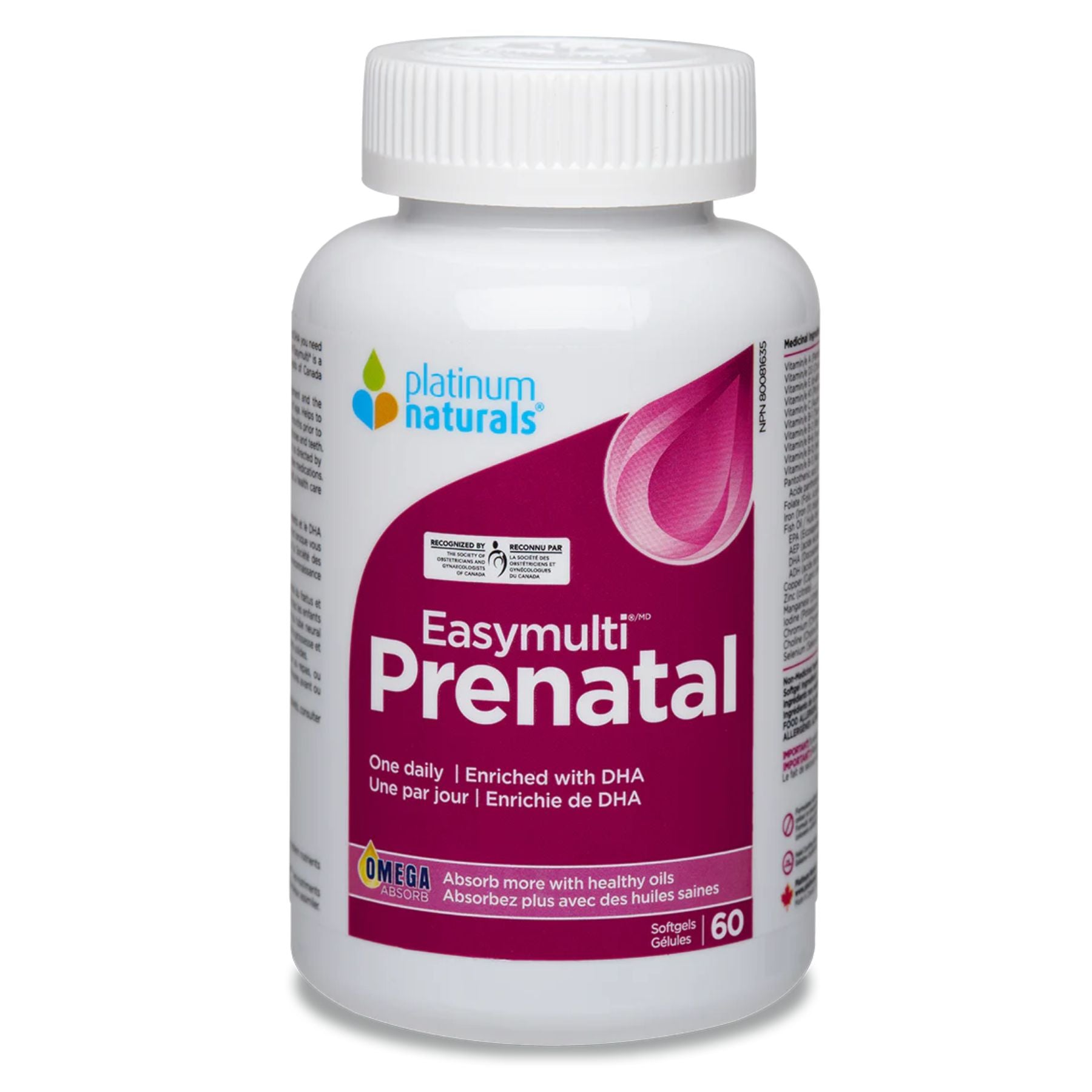 Platinum Naturals Prenatal Easymulti 60s