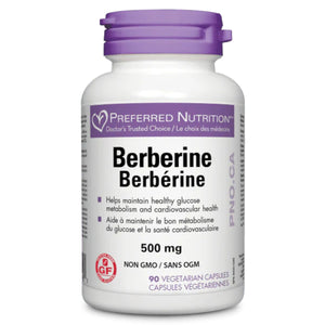 Preferred Nutrition Berberine 500mg 90s