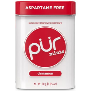 PUR Mints Cinnamon Tin 30g