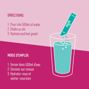 ROAR Plus Hydration Powder Berry Lemonade (12 Pack)