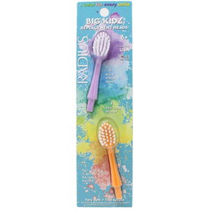 Radius Big Kidz Forever Brush Replacement Heads 2pk