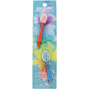 Radius Big Kidz Forever Brush Replacement Heads 2pk