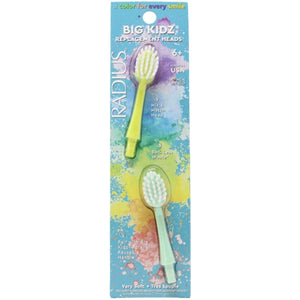 Radius Big Kidz Forever Brush Replacement Heads 2pk