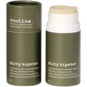 Routine Natural Deodorant Stick Hits Dirty Hipster 50g