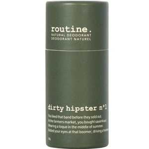 Routine Natural Deodorant Stick Hits Dirty Hipster 50g