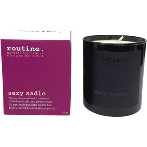 Routine Natural Soy Candle - Sexy Sadie 10oz