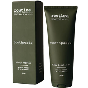 Routine Dirty Hipster Natural Toothpaste - Fresh Mint 120mL