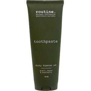 Routine Dirty Hipster Natural Toothpaste - Fresh Mint 120mL