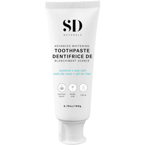 SD Naturals Advanced Whitening Toothpaste 190g