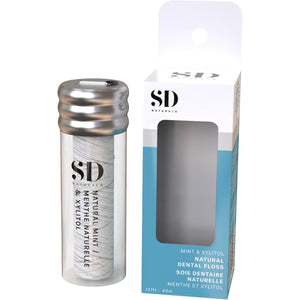 SD Naturals Natural Dental Floss Xylitol & Mint 40m