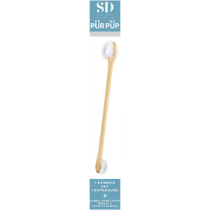 SD Naturals PUR PUP Bamboo Pet Toothbrush 1ct