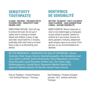 SD Naturals Sensitivity Toothpaste - Soft Mint 156g