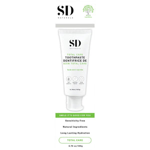 SD Naturals Total Care Toothpaste - Fresh Mint 190g