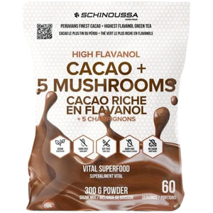 Schinoussa High Flavanol Cacao + 5 Mushrooms 300g