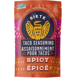Siete Spicy Taco Seasoning 37g