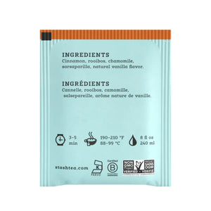 Stash Cozy Cinnamon Vanilla Chamomile Tea 18ct