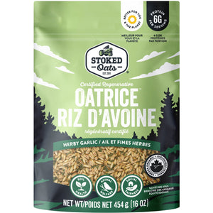 Stoked Oats Herby Garlic OatRice 454g